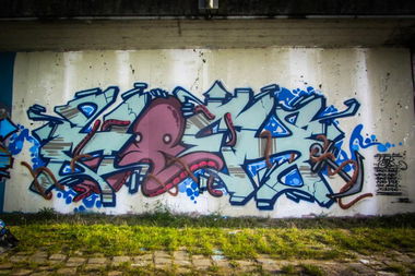 Graffiti Wall in Linz - Photo by Hoek143 - hoek, linz, myb (2012)