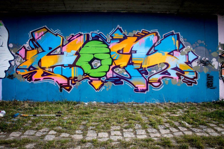 Graffiti Wall in linz - Photo by Hoek143 - hoek, linz, myb (2012)