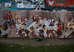 Graffiti Wall in berlin - Photo by Hoek143 - hoek, sken, skenar (2012)