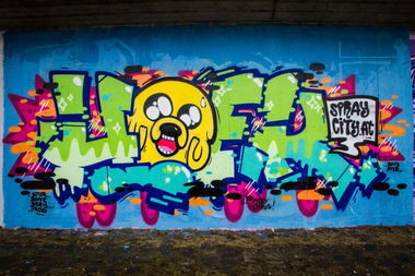 Graffiti Wall in linz - Photo by Hoek143 - spraycity, austria, linz (2013)