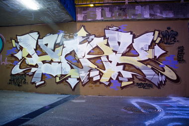 Graffiti Wall - Photo by Hoek143 - hoek, myb, linz (2013)