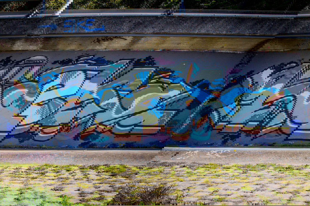 Graffiti Wall - Photo by Hoek143 - hoek, linz, austria (2014)
