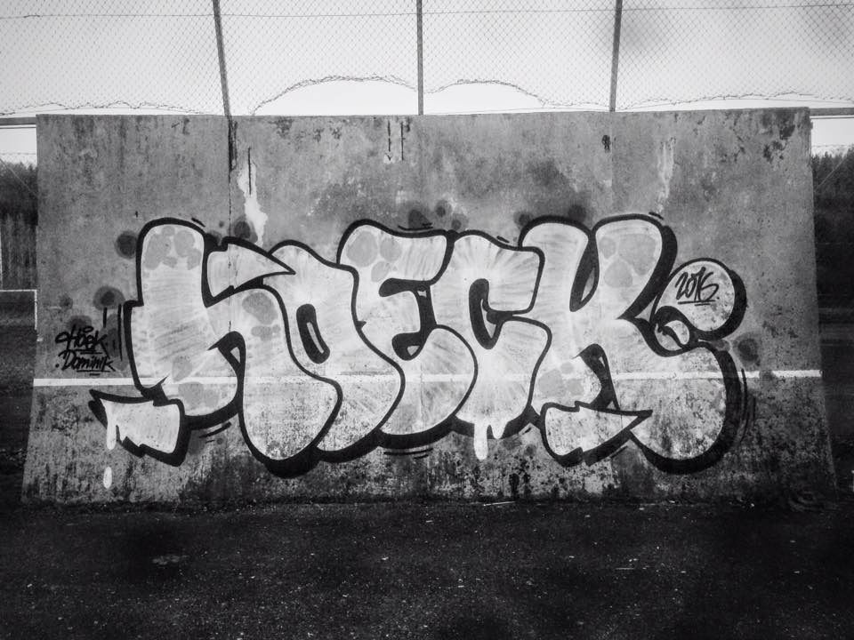 Graffiti Wall in Österreich - Photo by Hoek143 - hoek, tup (2016)