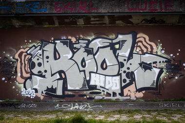 Graffiti Wall in Linz - Photo by Hoek143
