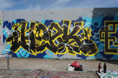 Graffiti Wall in Germany - Photo by Hoek143 - hoek, hoeck (2019)