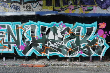 Graffiti Wall in Almada - Photo by Hoek143 - hoek, hoeck