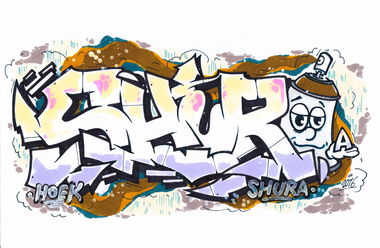 Graffiti Sketch - Photo by Hoek143