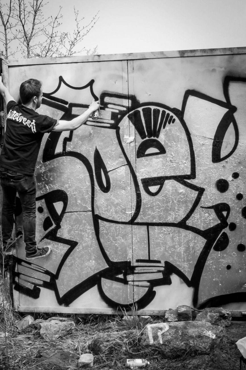 Graffiti Wall in Berlin biesdorf süd - Photo by Hoek143