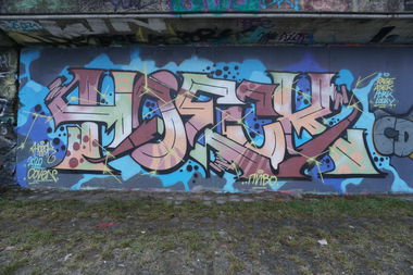 Graffiti Wall in Linz - Photo by Hoek143 - hoek, hoeck (2020)