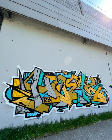 Graffiti Wall in Salzburg - Photo by Hoek143 (2023)