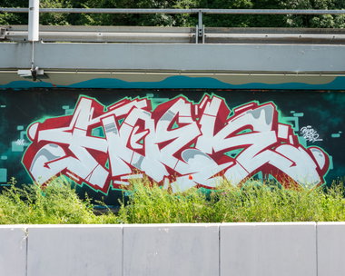Graffiti Wall in Linz - Photo by Hoek143 (2026)