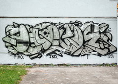 Graffiti Wall in Linz - Photo by Hoek143 (2026)