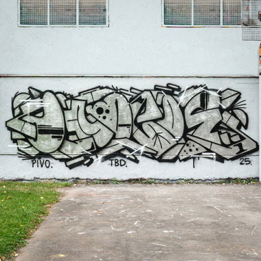 Graffiti Wall in Linz - Photo by Hoek143 (2026)