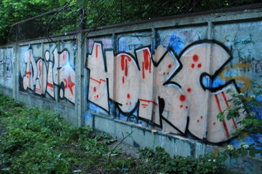 Graffiti Wall - Photo by Hokc