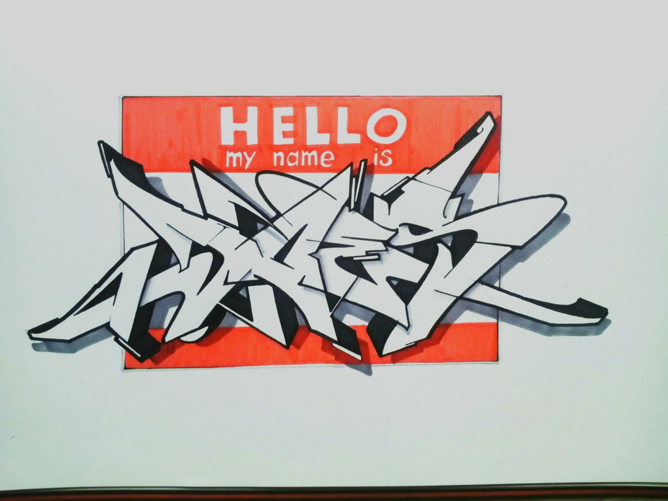Graffiti Sketch in Wohnort - Photo by Hokem1 - hokem, exchange, joes (2015)