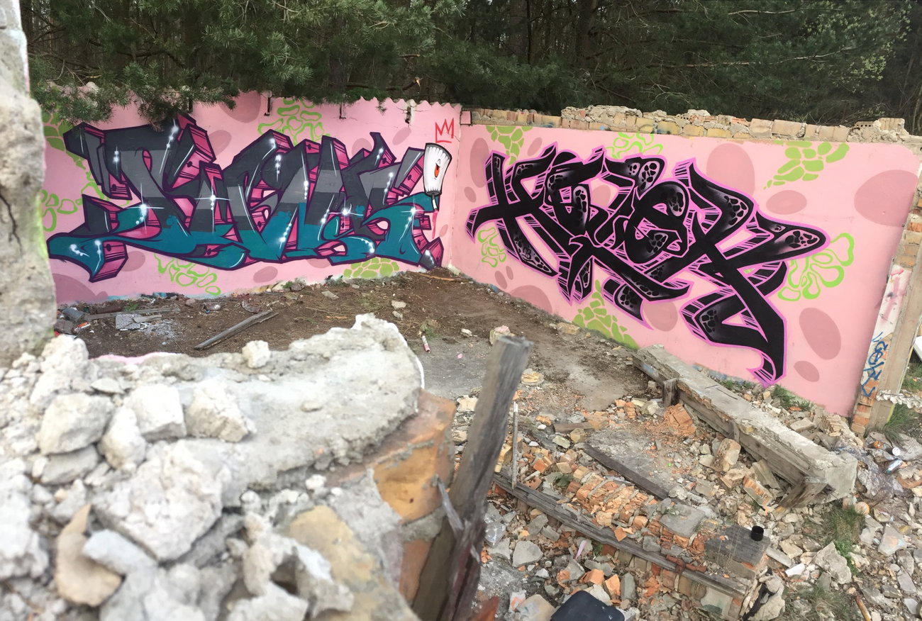 Graffiti Wall - Photo by HolekOneR - holek, Style, lost (2017)