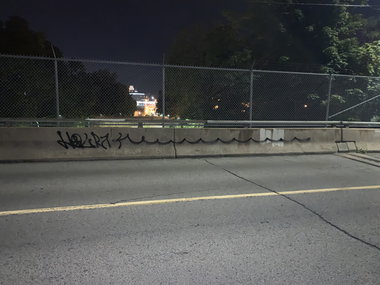 Graffiti Bombing - Photo by Holr