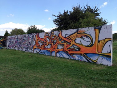 Graffiti Wall - Photo by Holzer - Basd (2013)