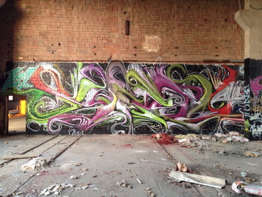 Graffiti Wall - Photo by Holzer - Basd (2013)
