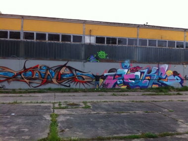 Graffiti Wall - Photo by Holzer - Basd, Joke (2014)