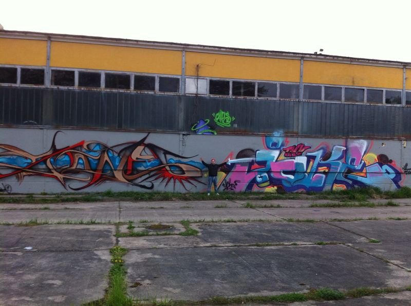 Graffiti Wall - Photo by Holzer - Basd, Joke (2014)