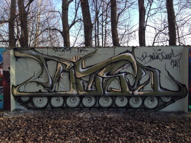 Graffiti Wall - Photo by Holzer - Basd (2014)