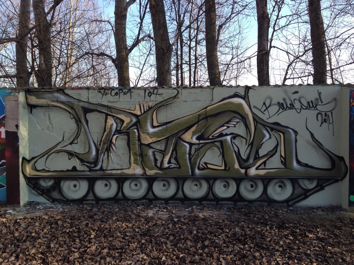 Graffiti Wall - Photo by Holzer - Basd (2014)