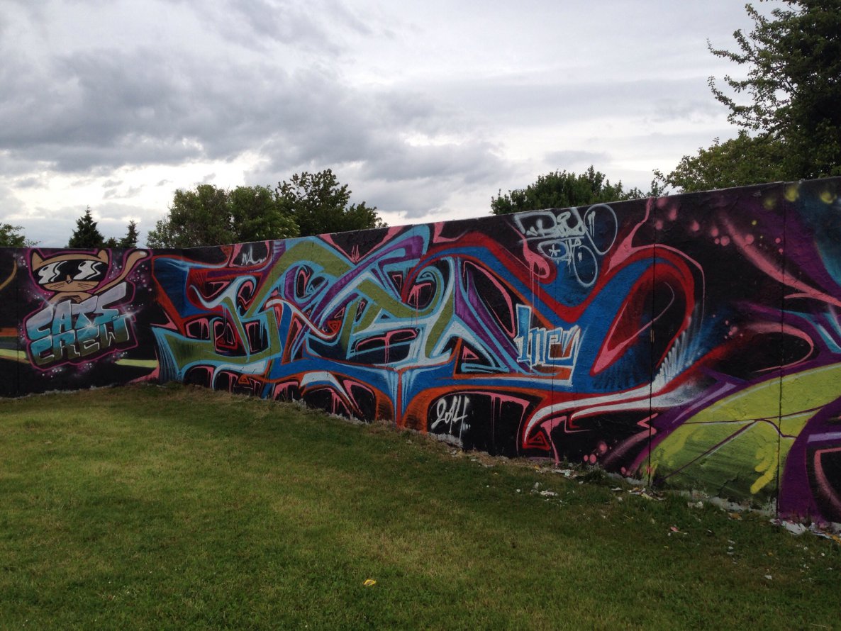 Graffiti Wall - Photo by Holzer - Basd (2014)