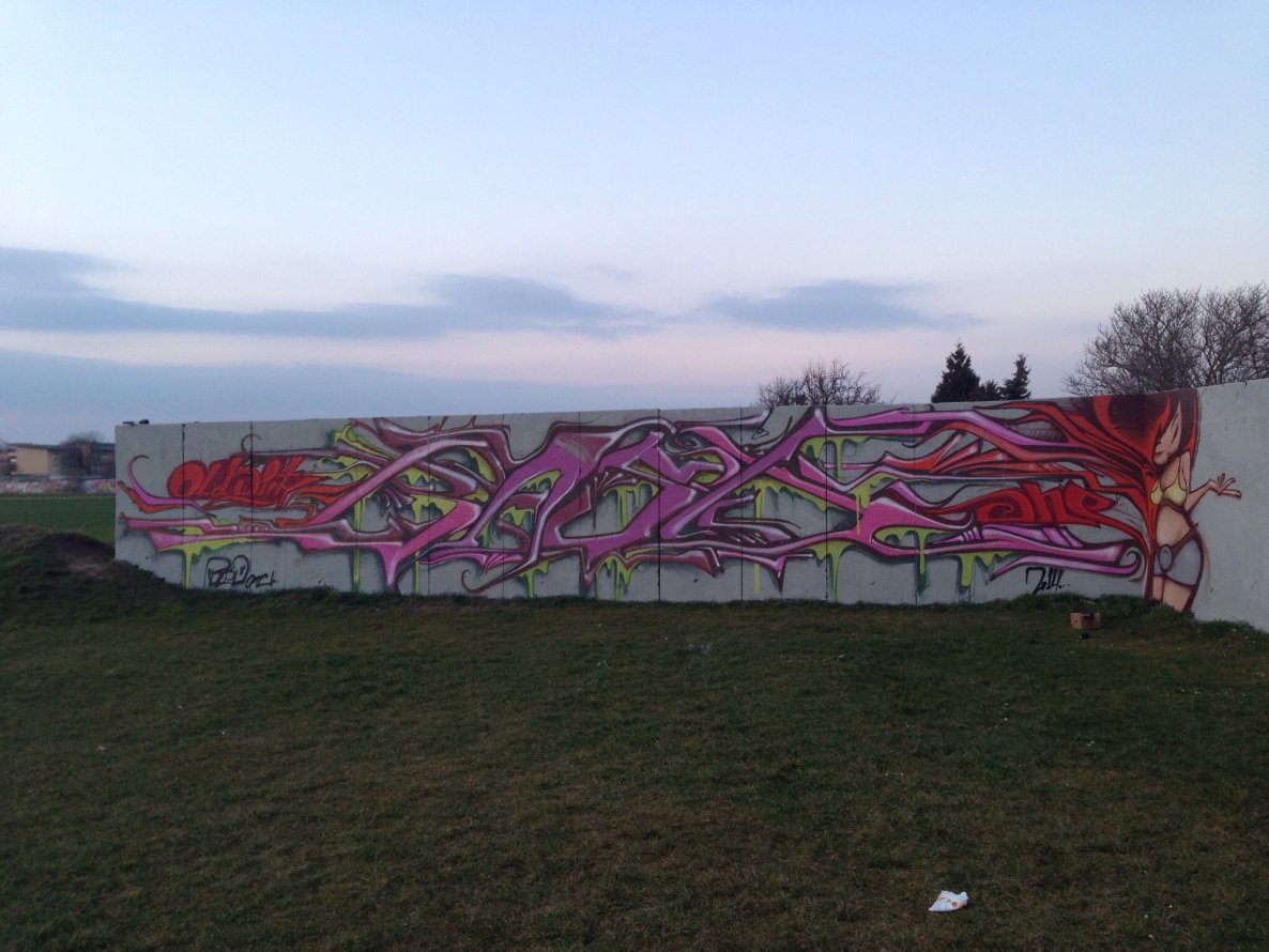 Graffiti Wall - Photo by Holzer - Basd (2014)