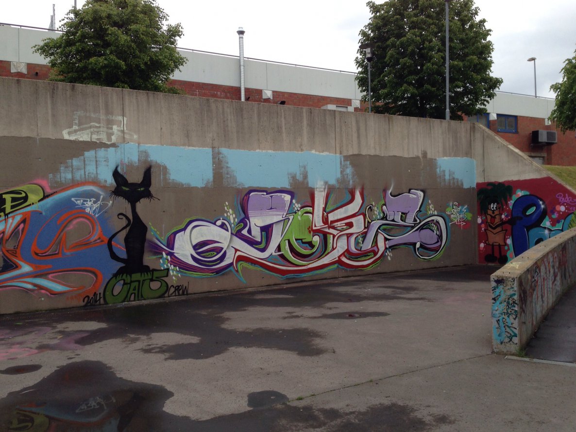 Graffiti Wall - Photo by Holzer - Joke (2014)