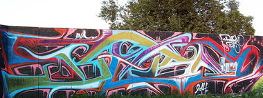 Graffiti Wall - Photo by Holzer - Basd, One (2014)
