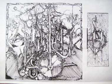 Graffiti Sketch - Photo by Holzer - Fester, Dice (2008)