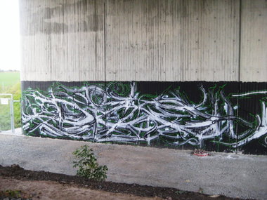 Graffiti Wall - Photo by Holzer - Dice (2012)