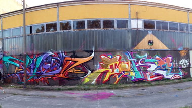 Graffiti Wall - Photo by Holzer - Basd, Joke (2014)