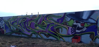Graffiti Wall - Photo by Holzer - Basd (2014)