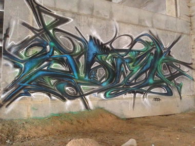Graffiti Wall - Photo by Holzer - Basd (2014)