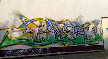 Graffiti Wall - Photo by Holzer - Basd (2014)