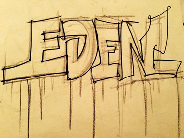 Graffiti Sketch - Photo by Holzer - Eden, TMV, ZDF