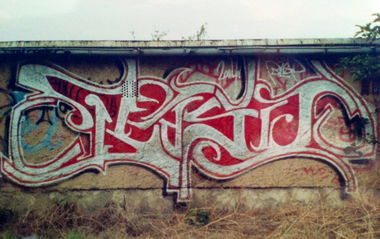 Graffiti Wall - Photo by Holzer - BASD (2004)