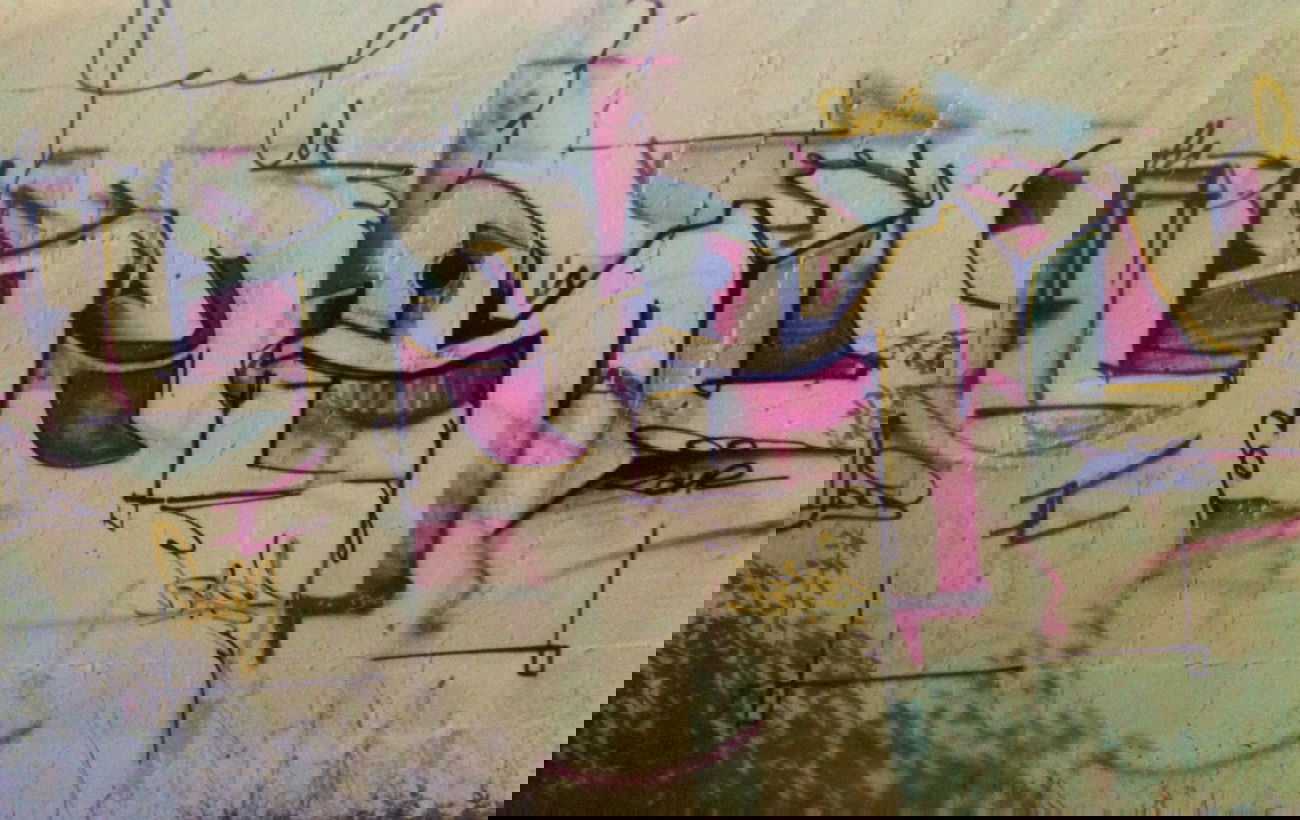 Graffiti Wall - Photo by Holzer - BASD (2003)