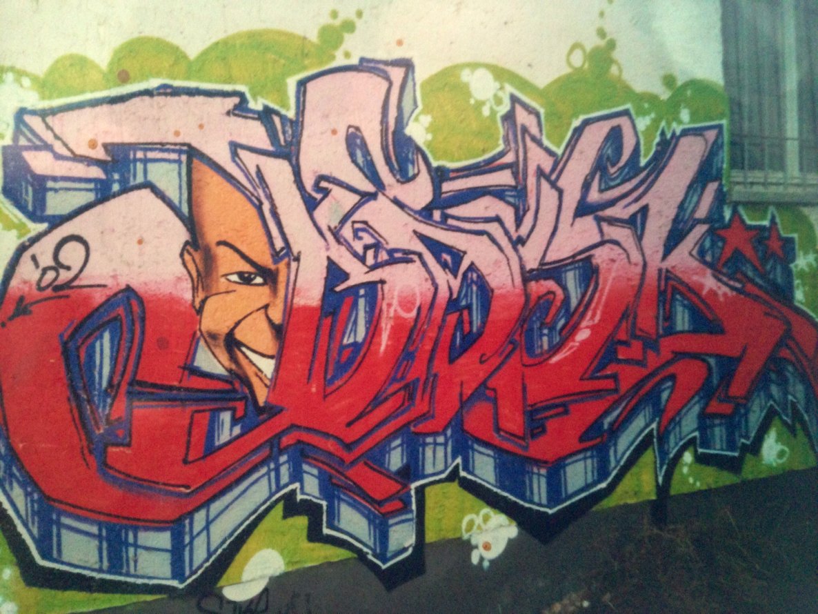 Graffiti Wall - Photo by Holzer - BASD (2002)