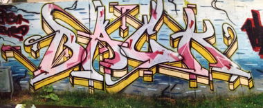 Graffiti Wall - Photo by Holzer - Copsa, Back (2005)