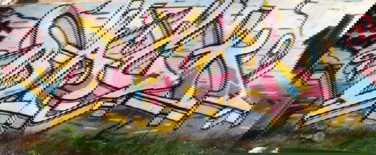 Graffiti Wall - Photo by Holzer - Copsa, Back (2005)