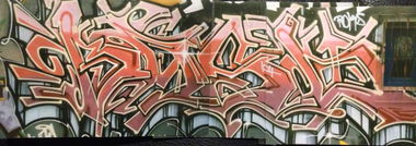 Graffiti Wall - Photo by Holzer - BASD (2001)