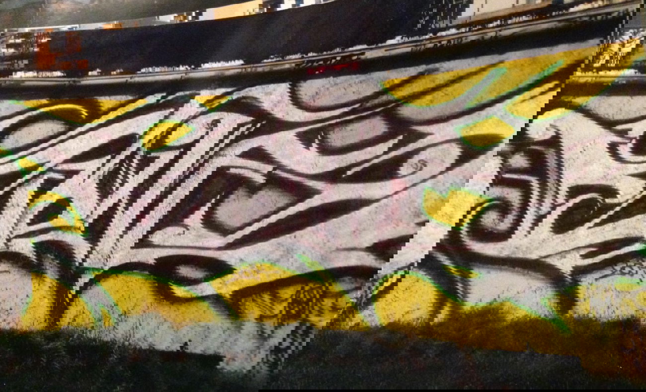 Graffiti Wall - Photo by Holzer - ZONE, BASD (2004)