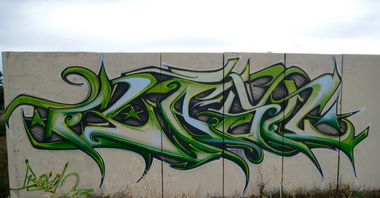 Graffiti Wall - Photo by Holzer - BASD (2007)