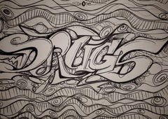 Graffiti Sketch - Photo by Holzer (2015)