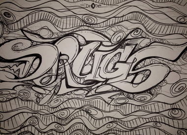 Graffiti Sketch - Photo by Holzer (2015)