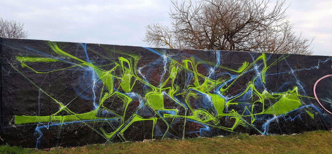 Graffiti Wall - Photo by Holzer - bernburg (2016)