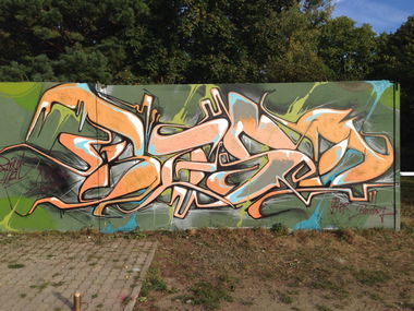 Graffiti Wall in Deutschland - Photo by Holzer